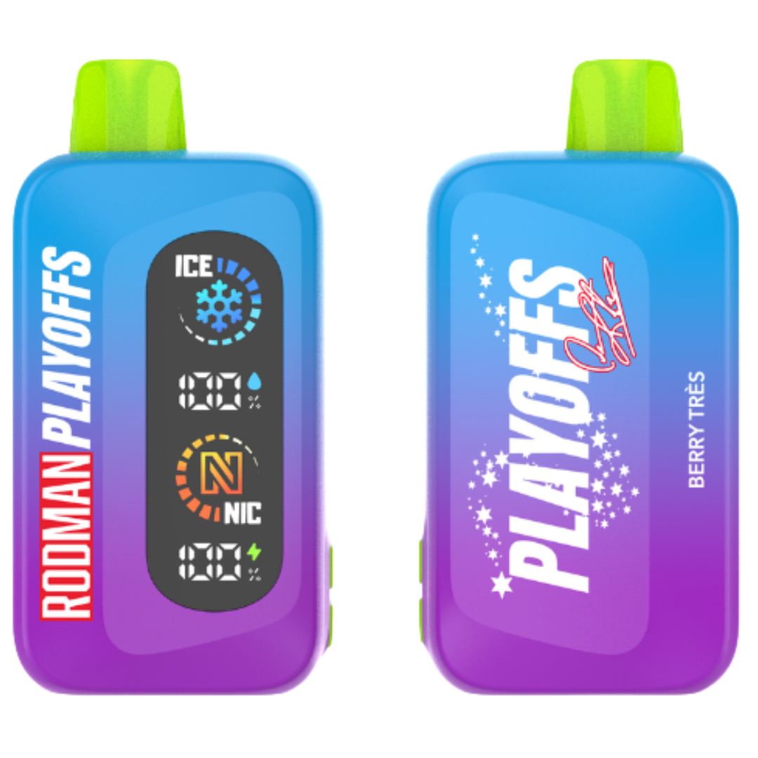 Berry Tres RODMAN Playoffs 50K Puffs Disposable Vape