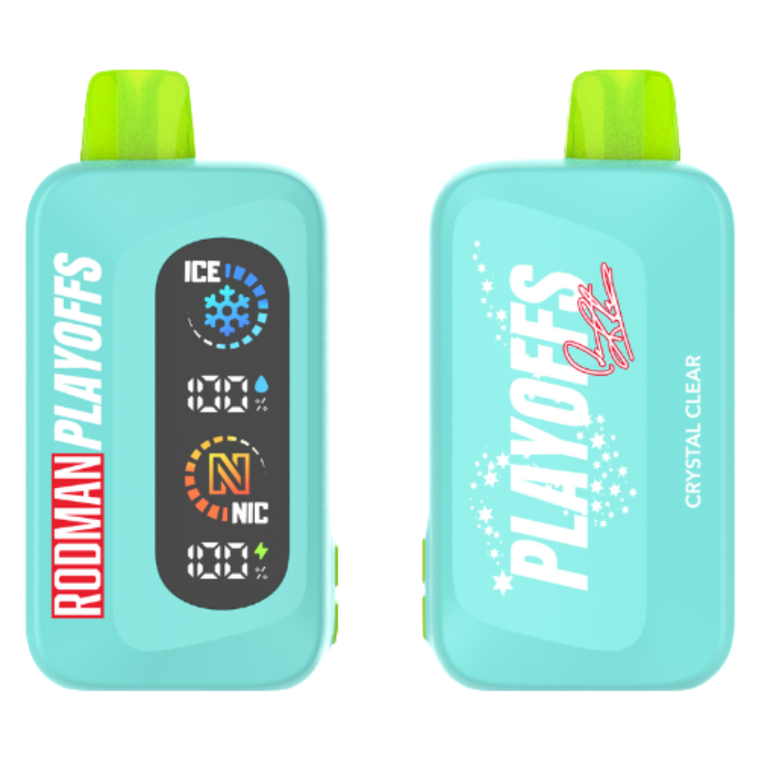 Crystal Clear RODMAN Playoffs 50K Puffs Disposable Vape - $19.95 Crystal Clear RODMAN Playoffs 50K Puffs Disposable Vape - $19.95