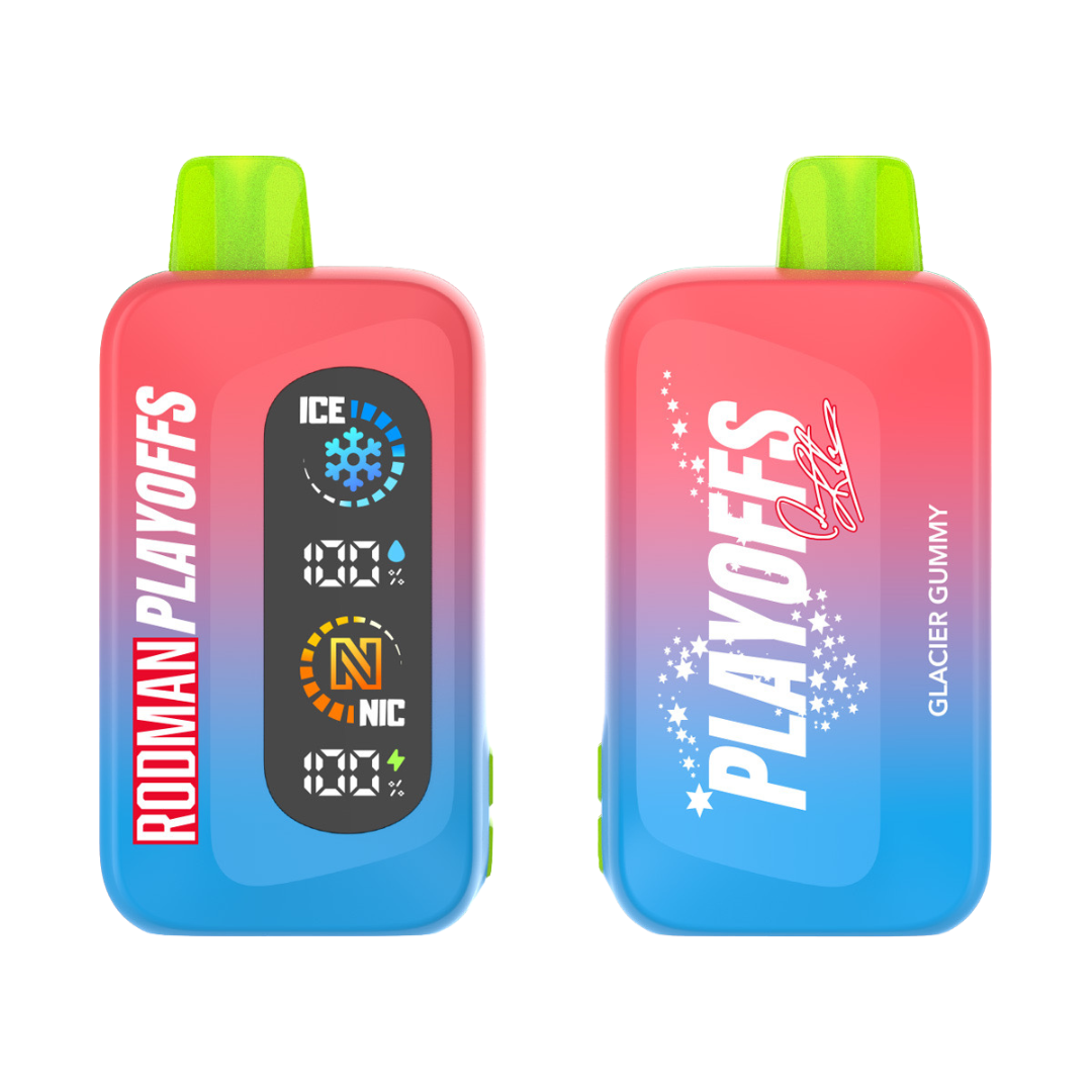 Glacier Gummy RODMAN Playoffs Zero Nicotine Disposable Vape