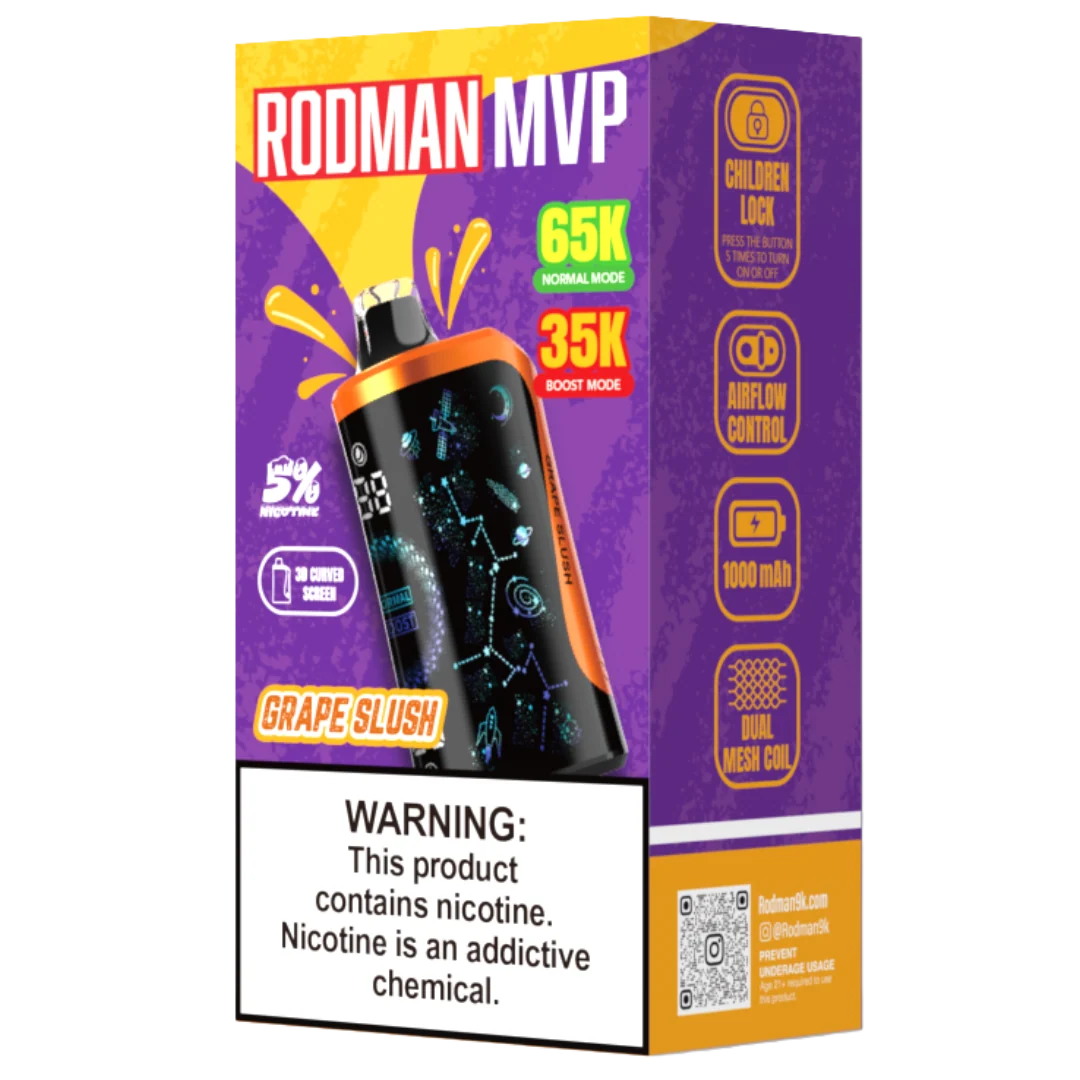 Grape Slush RODMAN MVP 65K Puffs Disposable Vape