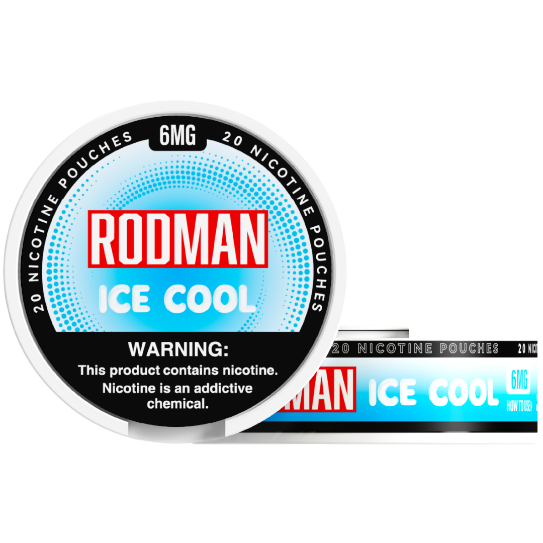 Ice Cool Rodman Dry+ Nicotine Pouches