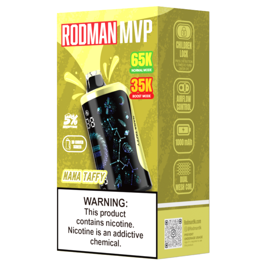 Nana Taffy RODMAN MVP 65K Puffs Disposable Vape