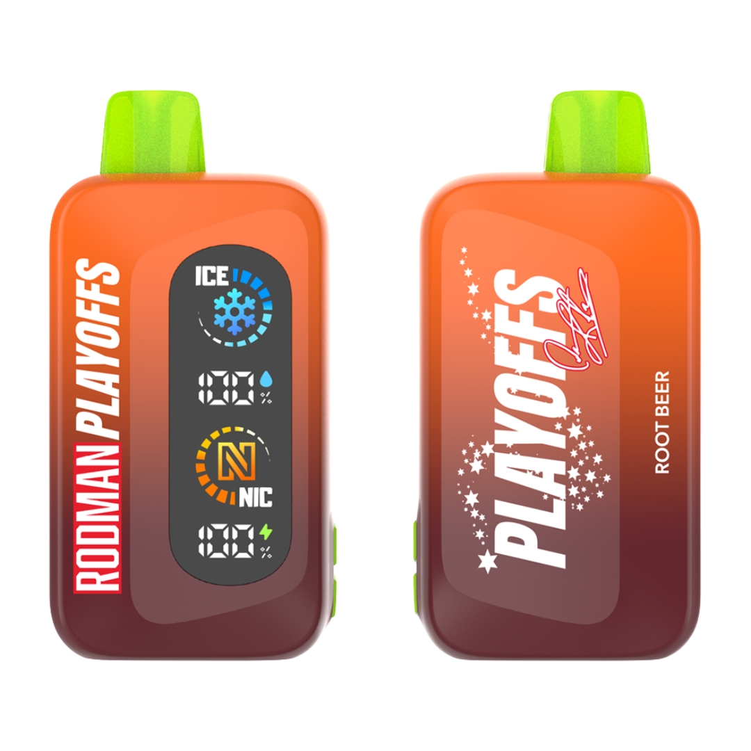 Root Beer RODMAN Playoffs 50K Puffs Disposable Vape
