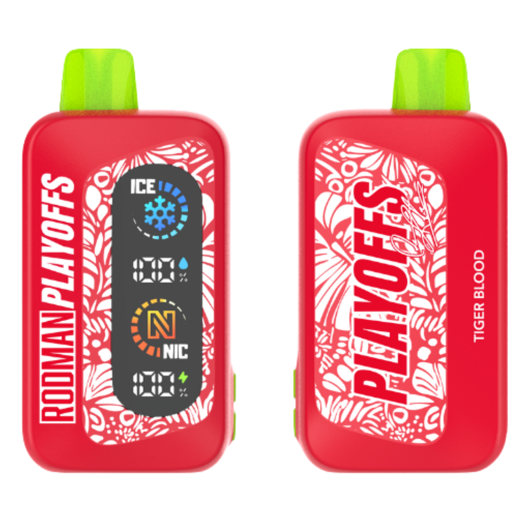 Tiger Blood RODMAN Playoffs 50K Puffs Disposable Vape - $19.95 Tiger Blood RODMAN Playoffs 50K Puffs Disposable Vape - $19.95