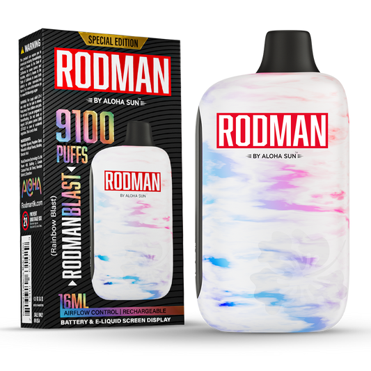 RodmanBlast (Rainbow Candy) - Vape