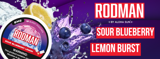 Flavor Highlight: Sour Blueberry Lemon Burst Nicotine Pouches
