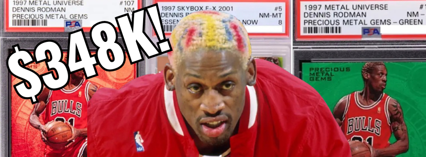 Dennis Rodman Card Market Explodes With Massive $348K Sale