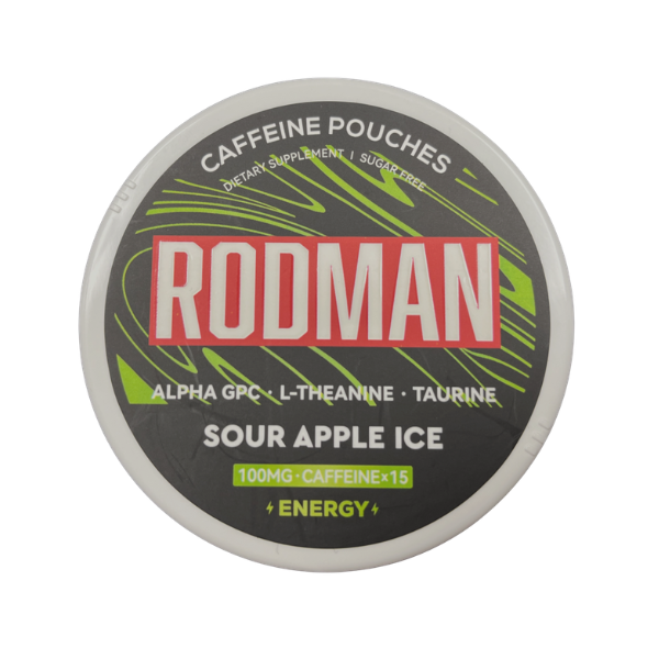 Sour Apple Ice RODMAN PWR+ Pouches