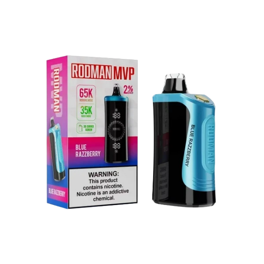 Blue Razzberry RODMAN MVP 2% Disposable Vape