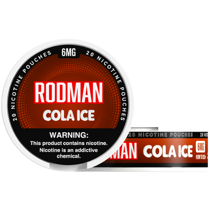 Cola Ice Rodman Dry+ Nicotine Pouches