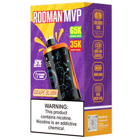Grape Slush RODMAN MVP 65K Puffs Disposable Vape
