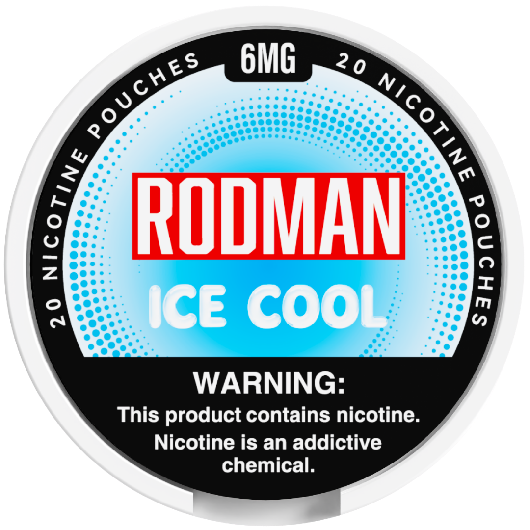 Ice Cool Rodman Dry+ Nic Pouches