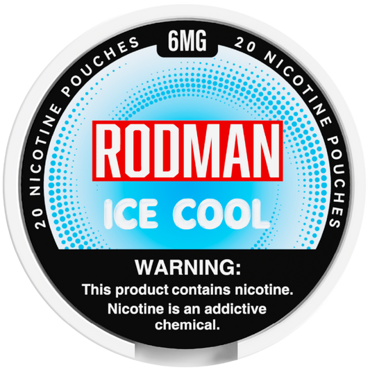 Ice Cool Rodman Dry+ Nic Pouches