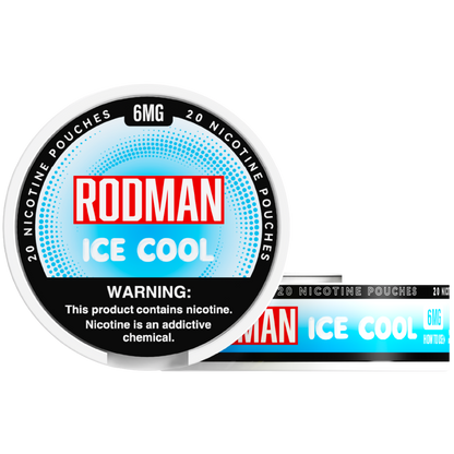 Ice Cool Rodman Dry+ Nicotine Pouches