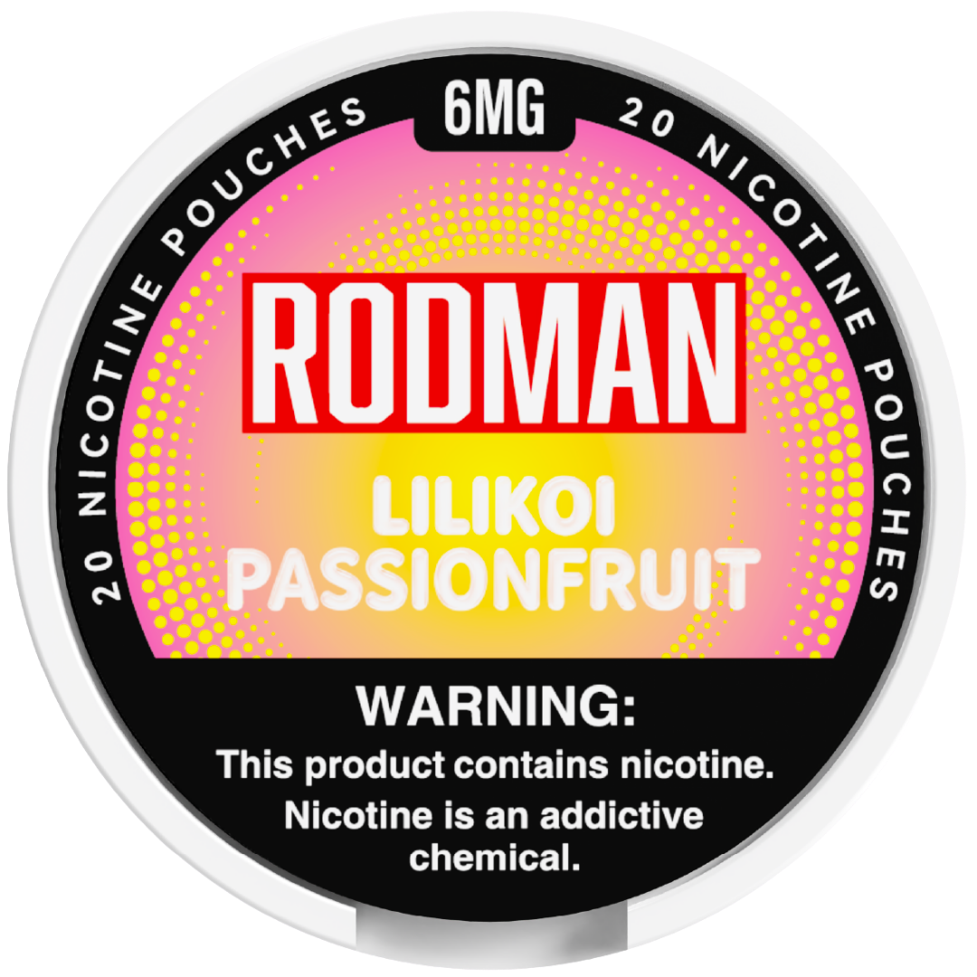 Lilikoi Passion Rodman Dry+ Nic Pouches