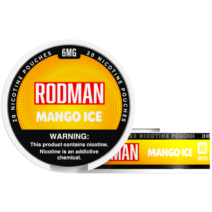 Mango Ice Rodman Dry+ Nicotine Pouches