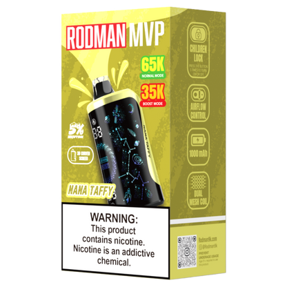 Nana Taffy RODMAN MVP 65K Puffs Disposable Vape