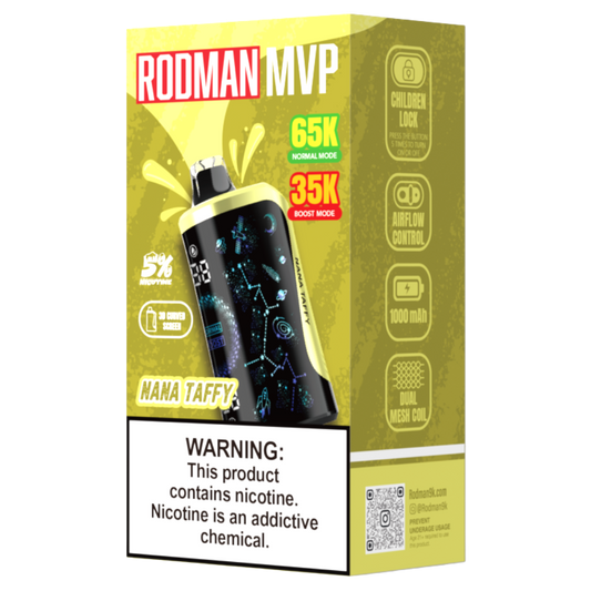 Nana Taffy RODMAN MVP 65K Puffs Disposable Vape