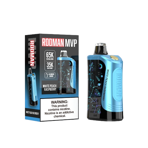 RODMAN MVP 65K Texas Compliant White Peach Raspberry