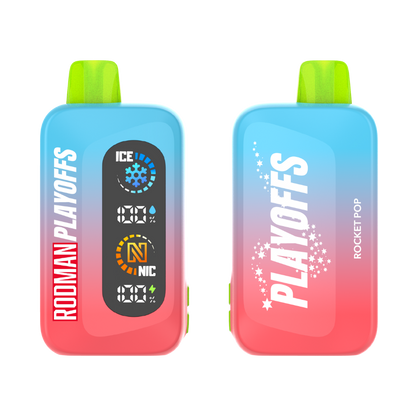Rocket Pop RODMAN Playoffs 50K Puffs Disposable Vape - $19.95 Rocket Pop RODMAN Playoffs 50K Puffs Disposable Vape - $19.95