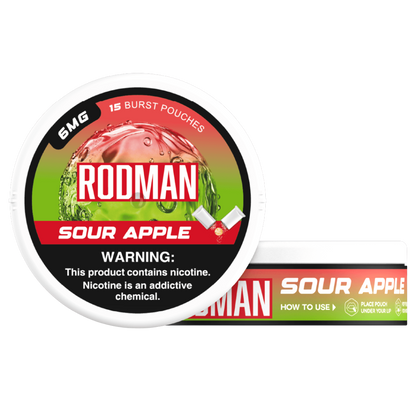 SOUR APPLE BURST NICOTINE POUCHES
