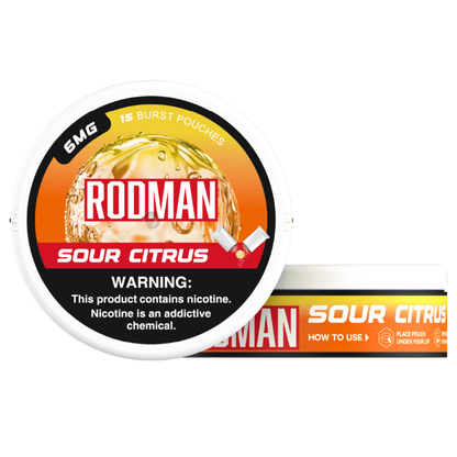 Sour Citrus Burst Nicotine Pouches