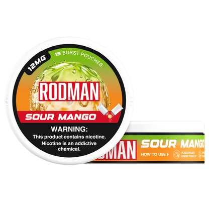 Sour Mango Burst Nicotine Pouches