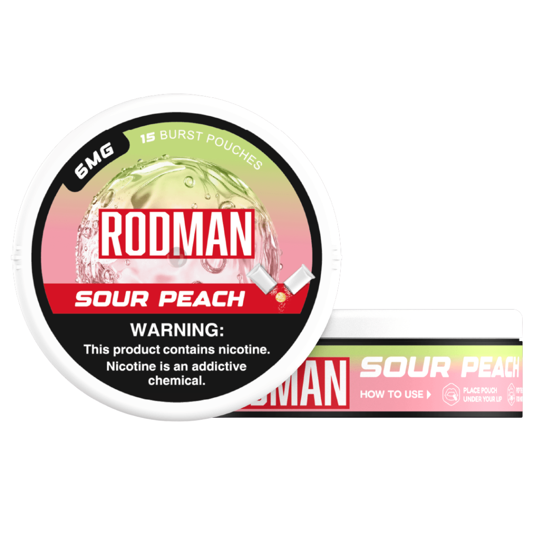 Sour Peach Burst Nicotine Pouches
