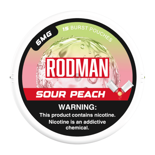 Sour Peach Burst Nicotine Pouches