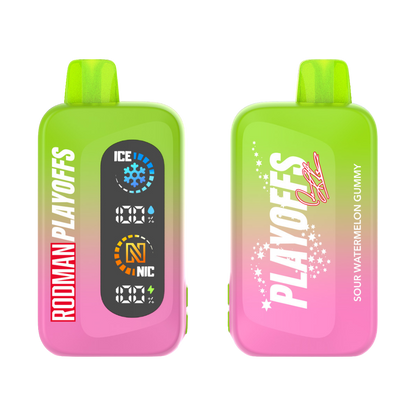 venmo vape flavors Sour Watermelon Gummy RODMAN Playoffs 50K Puffs Disposable Vape