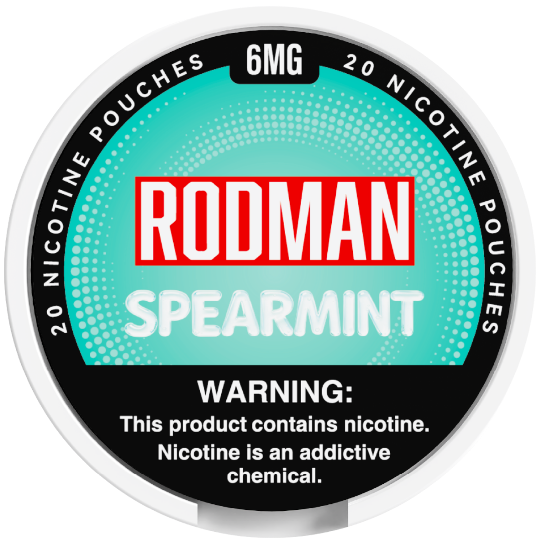 Spearmint Rodman Dry+ Nic Pouches