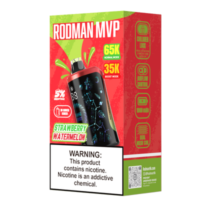 Strawberry Watermelon RODMAN MVP 65K Puffs Disposable Vape