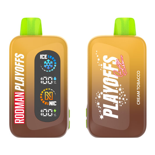 Cream Tobacco RODMAN Playoffs 50K Puffs Disposable Vape