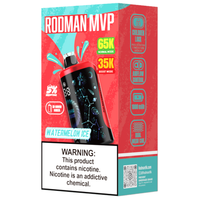 Watermelon Ice RODMAN MVP 65K Puffs Disposable Vape