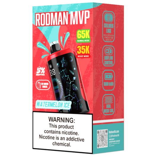 Watermelon Ice RODMAN MVP 65K Puffs Disposable Vape