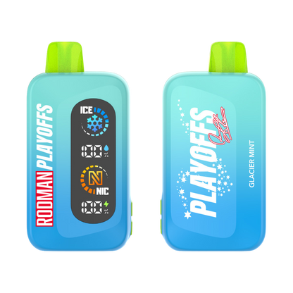 Glacier Mint RODMAN Playoffs 50K Puffs Disposable Vape